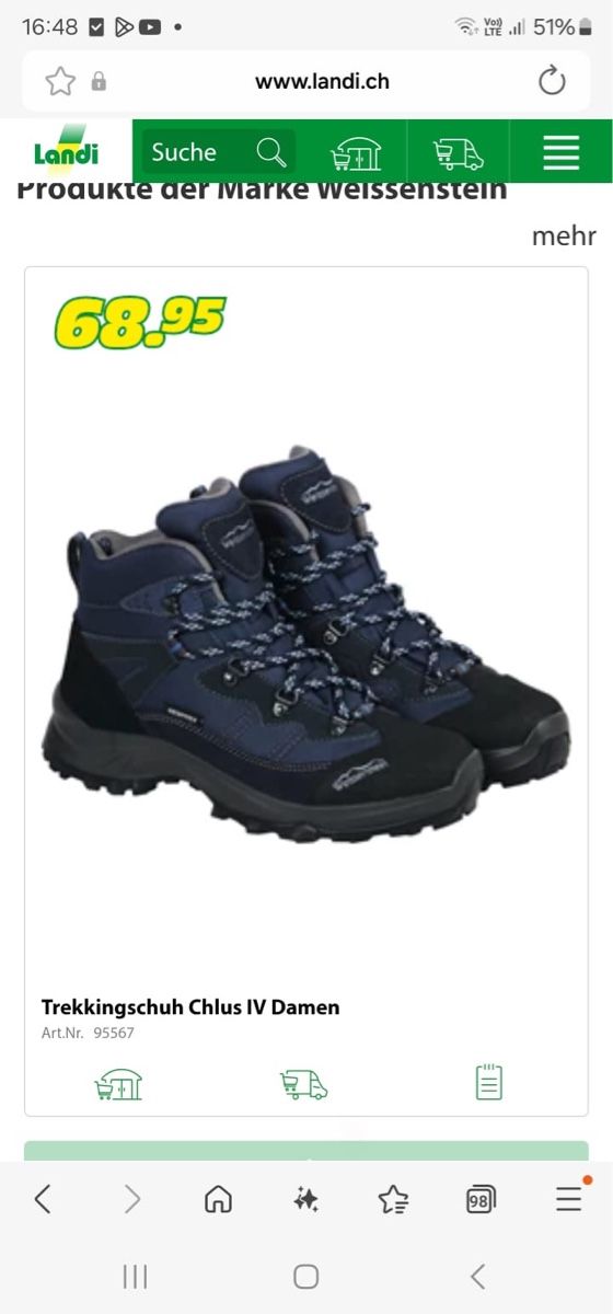 Herrenschuhe: Wanderschuhe – Gebraucht aus Embrach von fabiennejessica 2