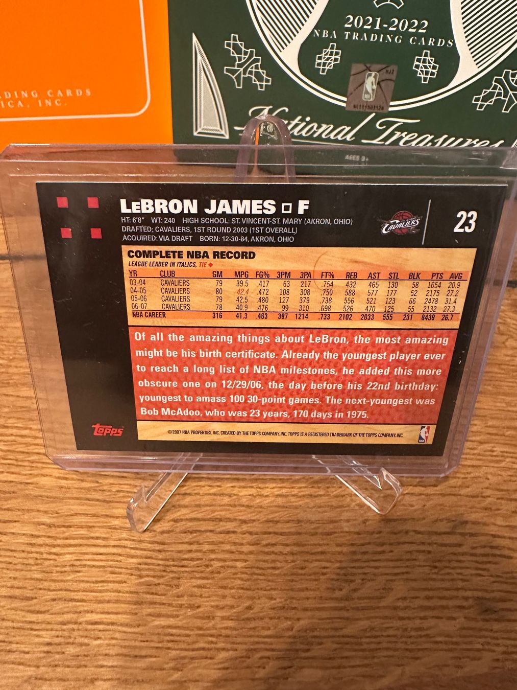 Nba Carte collezionabili: Lebron James topps 50 anniversaire – Usato da Vullierens venduto da Gaara04 1