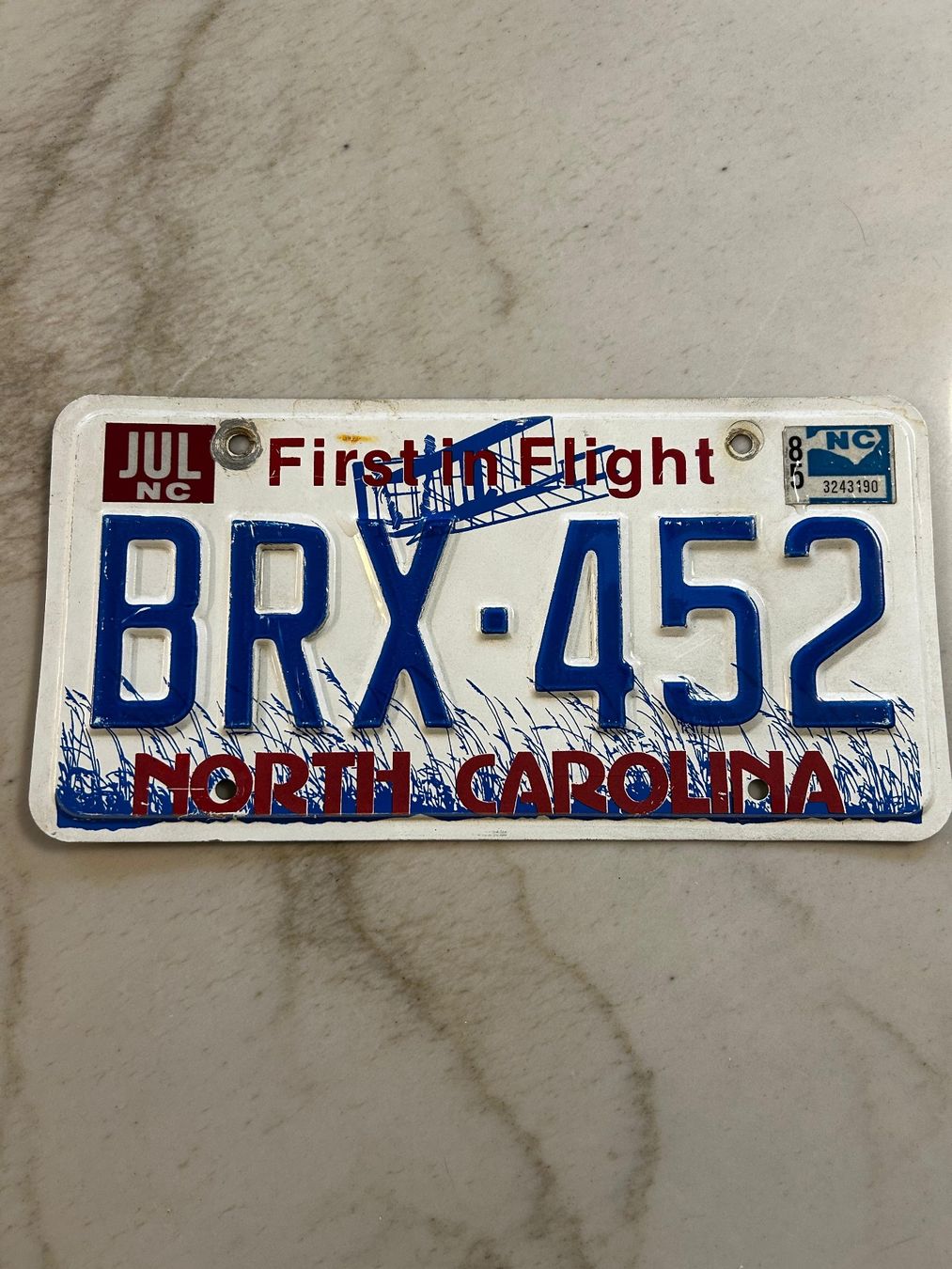 Insegne: US Nummernschild North Carolina – Usato da Ittenthal venduto da Lorinakuprecht0