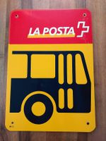 La Posta Bushaltstelle Metall-Schild