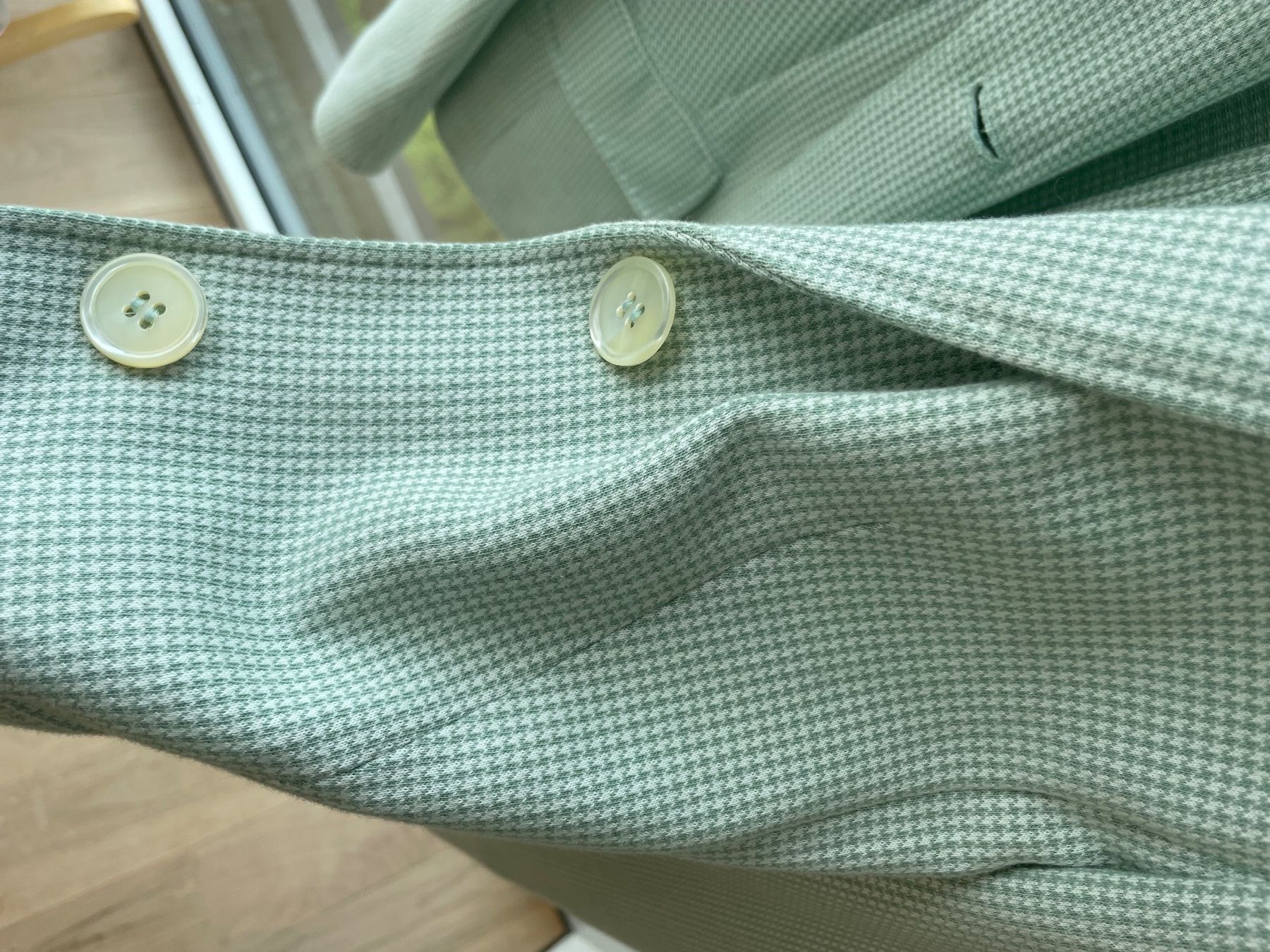 Windsor Giacche: Windsor, mindgrüner Jersey-Blazer – Usato da Zollikon venduto da pitpat02 2