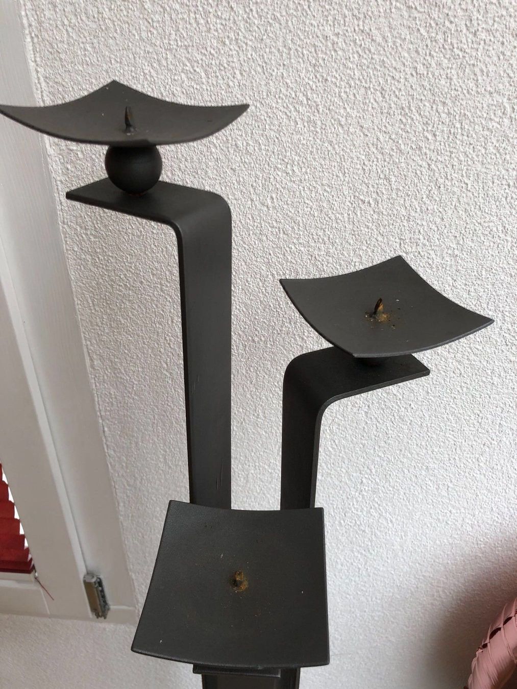 Portacandele: Kerzenhalter dreier Stander design – Usato da Frauenfeld venduto da faros52 1