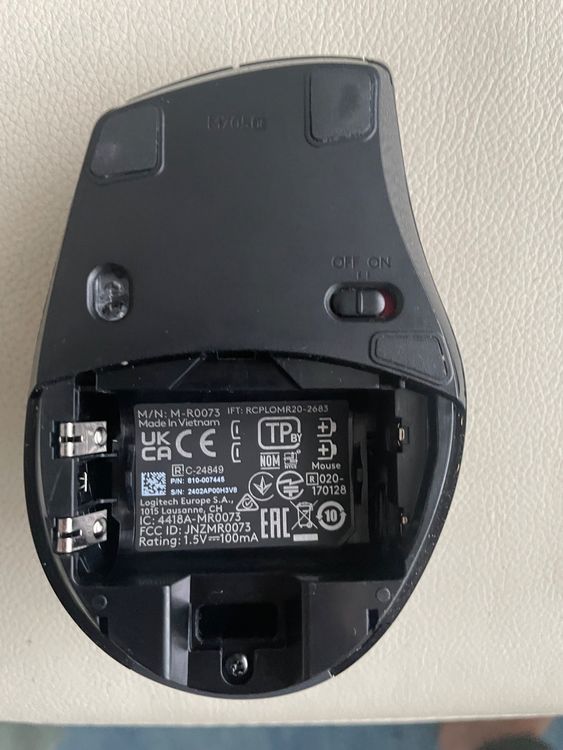 LOGITECH M705 - WIE NEU - 3 Jahre Laufzeit - incl DONGLE (Gebraucht) in ...