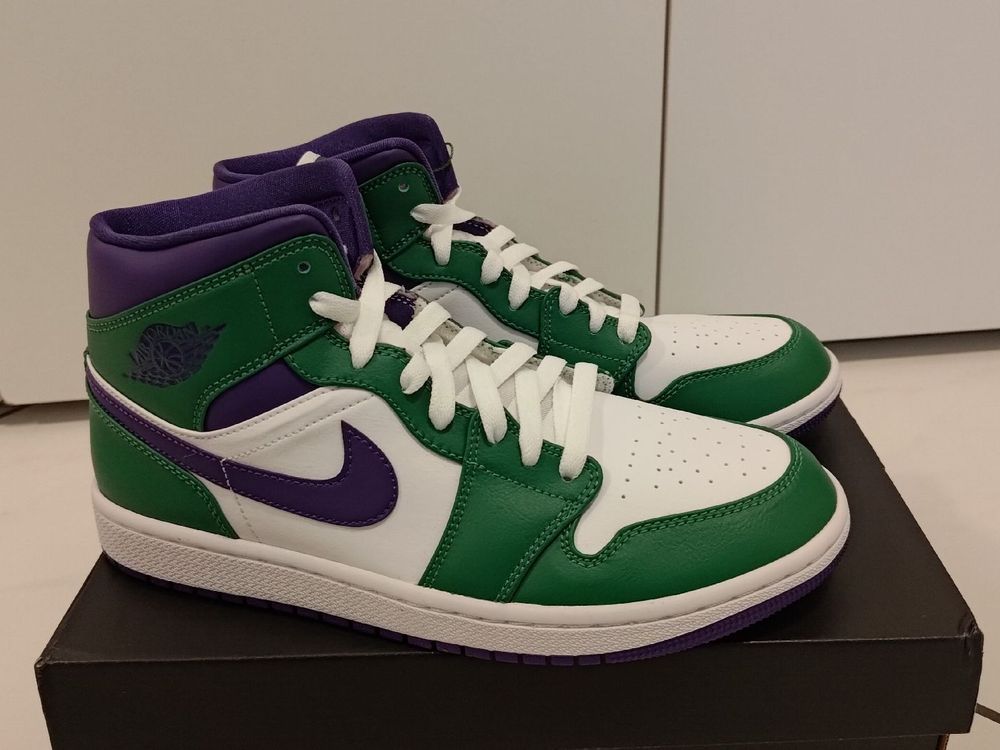 Air Jordan 1 Mid Incredible Hulk Gr. 42 neu und ungetragen (Neu und ...