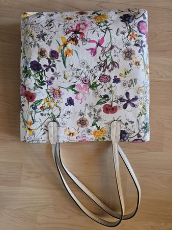 sac en cuir floral la joie de vivre