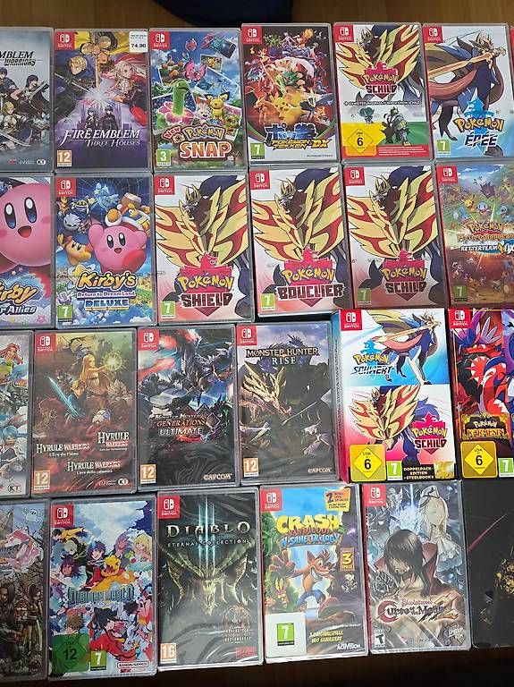 Nintendo Spiele: SEALED Switch Sammlung - Pokemon, Zelda, Mario uvm. – Neu und originalverpackt aus Vilters von oOLinkOo 2