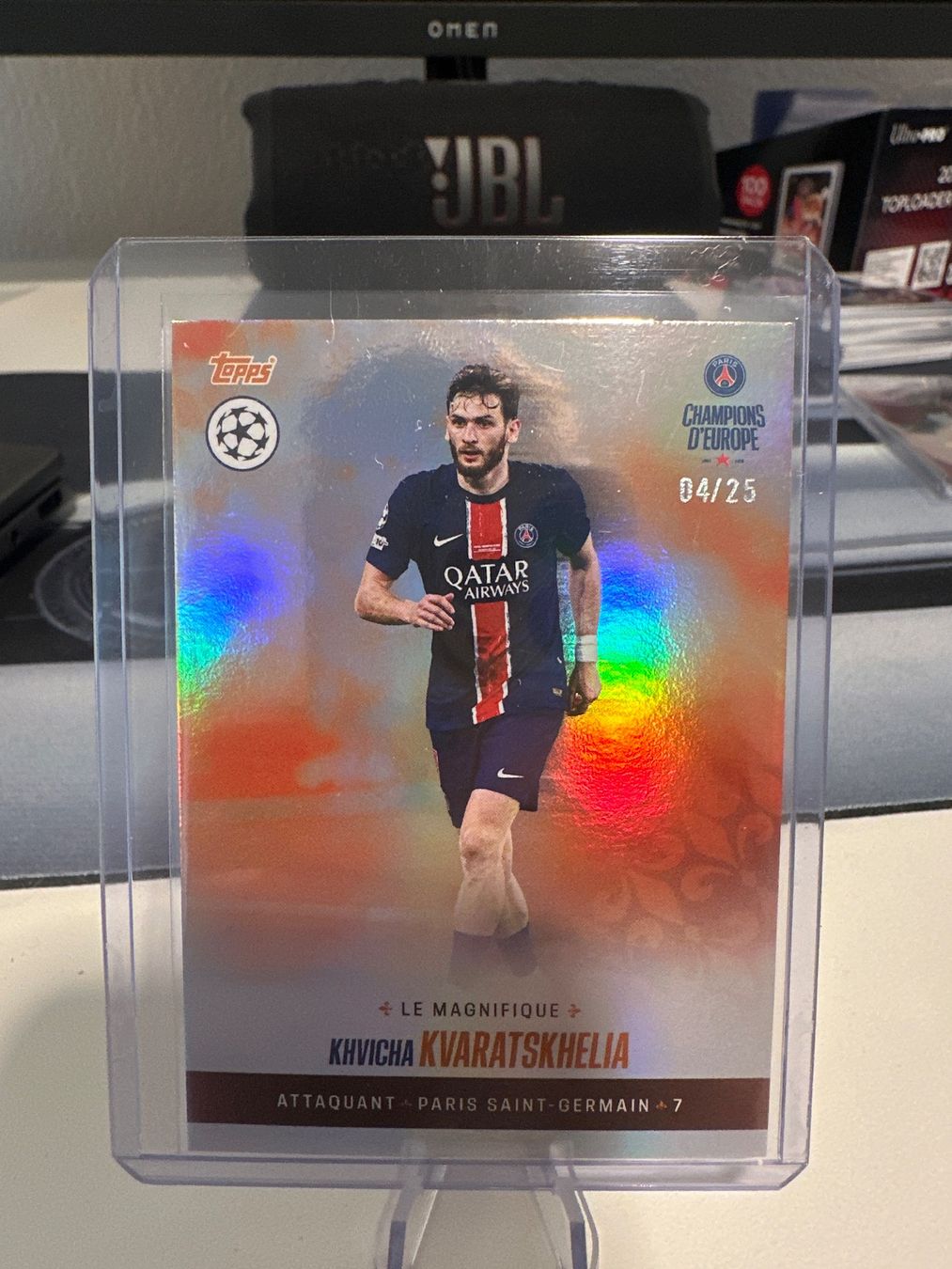Topps Carte collezionabili: Topps Kvaratskhelia /25 – Usato da Trubschachen venduto da hab_ggr6