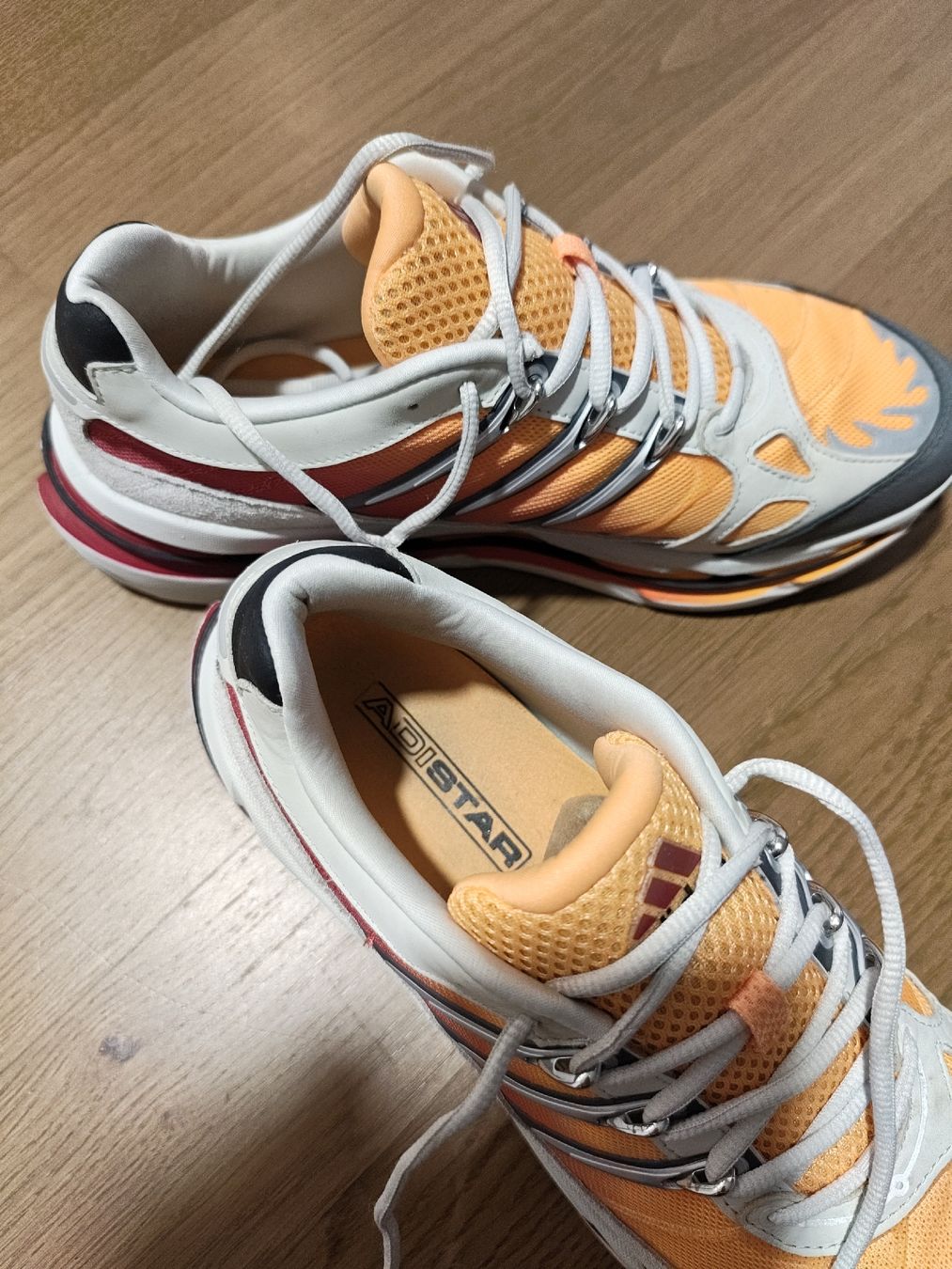 Adidas Scarpe da uomo: Adidas Adistar Gr. 43 1/3 Orange  – Usato da Seon venduto da chf_g29b 4