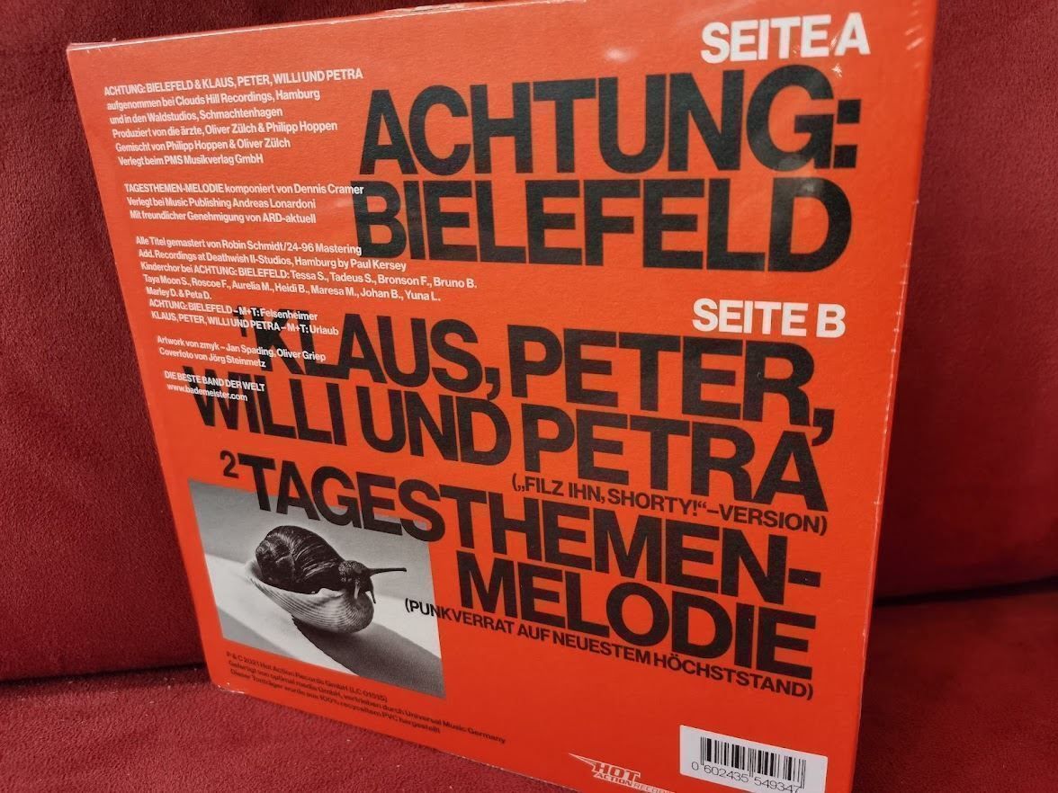 Dischi in vinile: Die Ärzte 7" Achtung Bielefeld – Nuovo (secondo la descrizione) da Zofingen venduto da noise123 1
