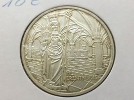 Sehr schöne 10 Euro Silbermünze Österreich 2006 ERENTRUDIS