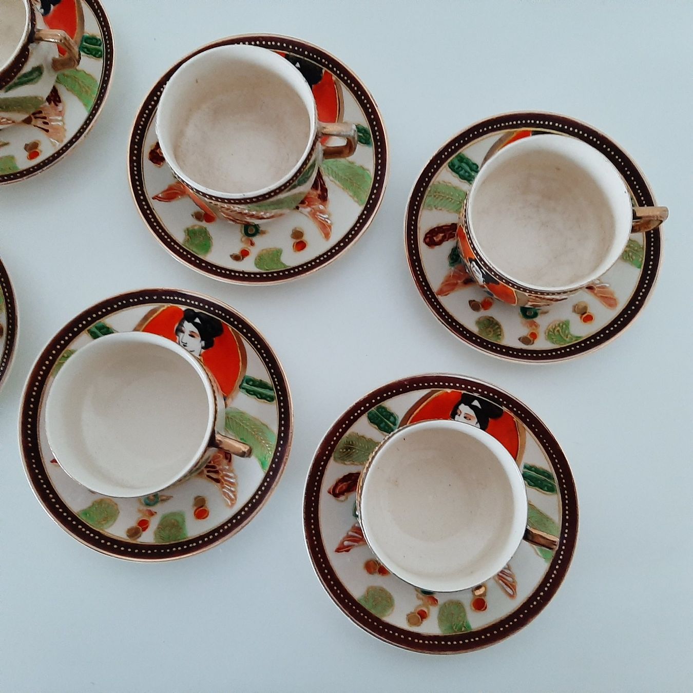 Set di piatti: Japanisches Kaffee-/Teeset Antique – Usato da Aarburg venduto da i_c6r8 7
