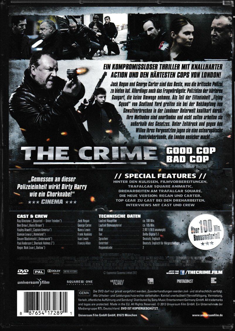 Tutti i DVDs: DVD The Crime - Good Cop Bad Cop – Usato da Oberentfelden venduto da AirCargo04 1