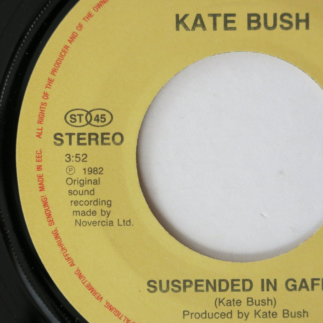Dischi in vinile: Vinyl-Single 7" Kate Bush – Usato da Bözen venduto da Keramik22 5