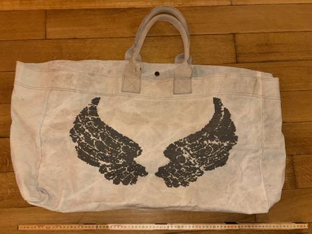 Weekender Tasche mit Flügel-Print – XL & stylisch