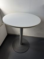 Stehtisch Theke Bartisch rund weiss Tisch