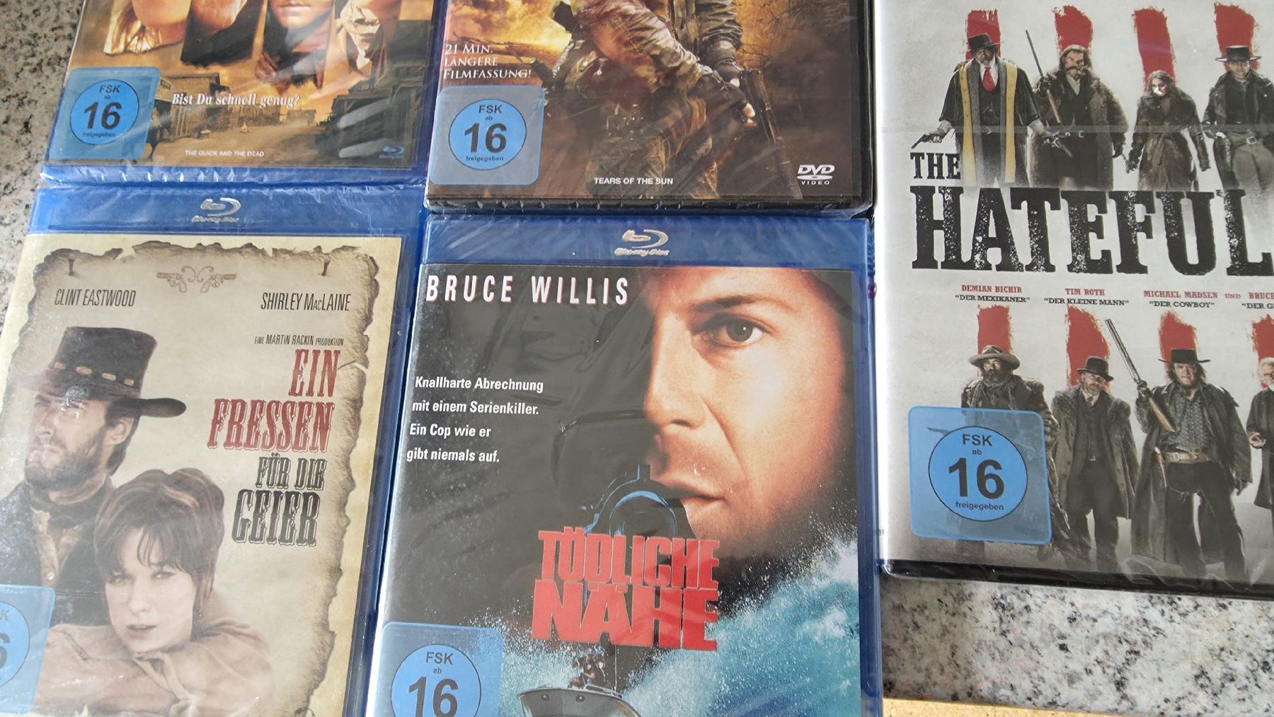 Tutti i DVDs: 5 Neue Dvd noch eingeschweist.  Davon 3 Blue Ray – Nuovo (secondo la descrizione) da Ettingen venduto da 1964erNachtzugfahrer 3