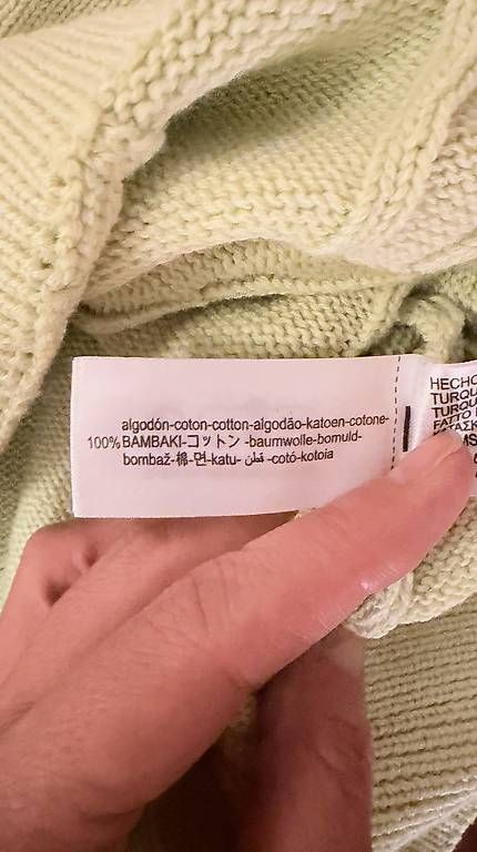 Maglioni & Felpe: Zara Strickpullover Polo Zopfmuster 100% Baumwolle M – Usato da St. Gallen venduto da Dvina 3