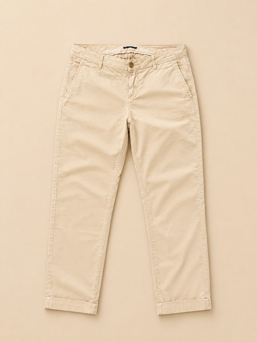 Sisley Pantaloni: PANTALON CHINO BEIGE SISLEY – Nuovo (secondo la descrizione) da Lausanne venduto da KeNaChic 2