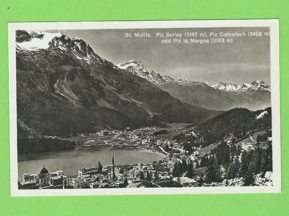 Cartes postales: St. Moritz – D'occasion à Zürich par t24_de