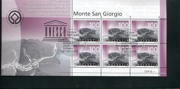Tutti i francobolli: 2004 UNESCO im Kleinbogen mit ET-O – Nuovo (secondo la descrizione) da Winterthur venduto da Kyoung