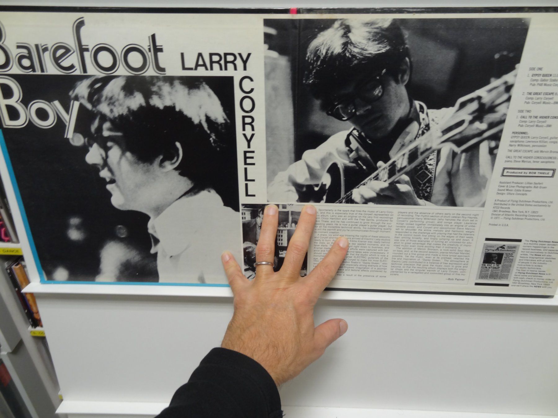 Schallplatten: Larry Coryell - Barefoot Boy Schallplatte, – Gebraucht aus luzern von musicandart 2