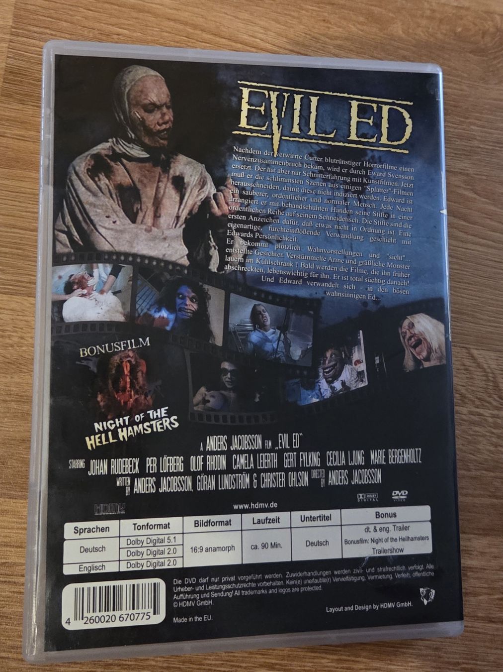 Tutti i DVDs: Evil Ed (1995) Unrated DVD  – Usato da Winterthur venduto da raymen74 1