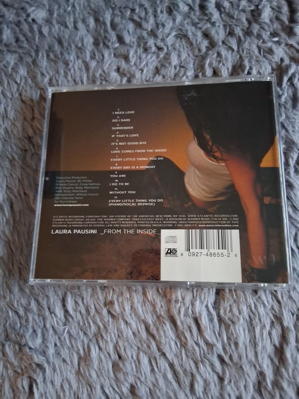 CD: LAURA PAUSINI    FROM THE INSIDE     CD – Usato da Wetzikon ZH venduto da Ramones01 1