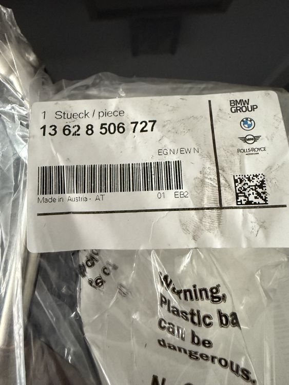 BMW Tutti pezzi di ricambio auto: Rohr Abgasdruck Original BMW – Nuovo e nell'imballaggio originale da Thalwil venduto da sla_77sh