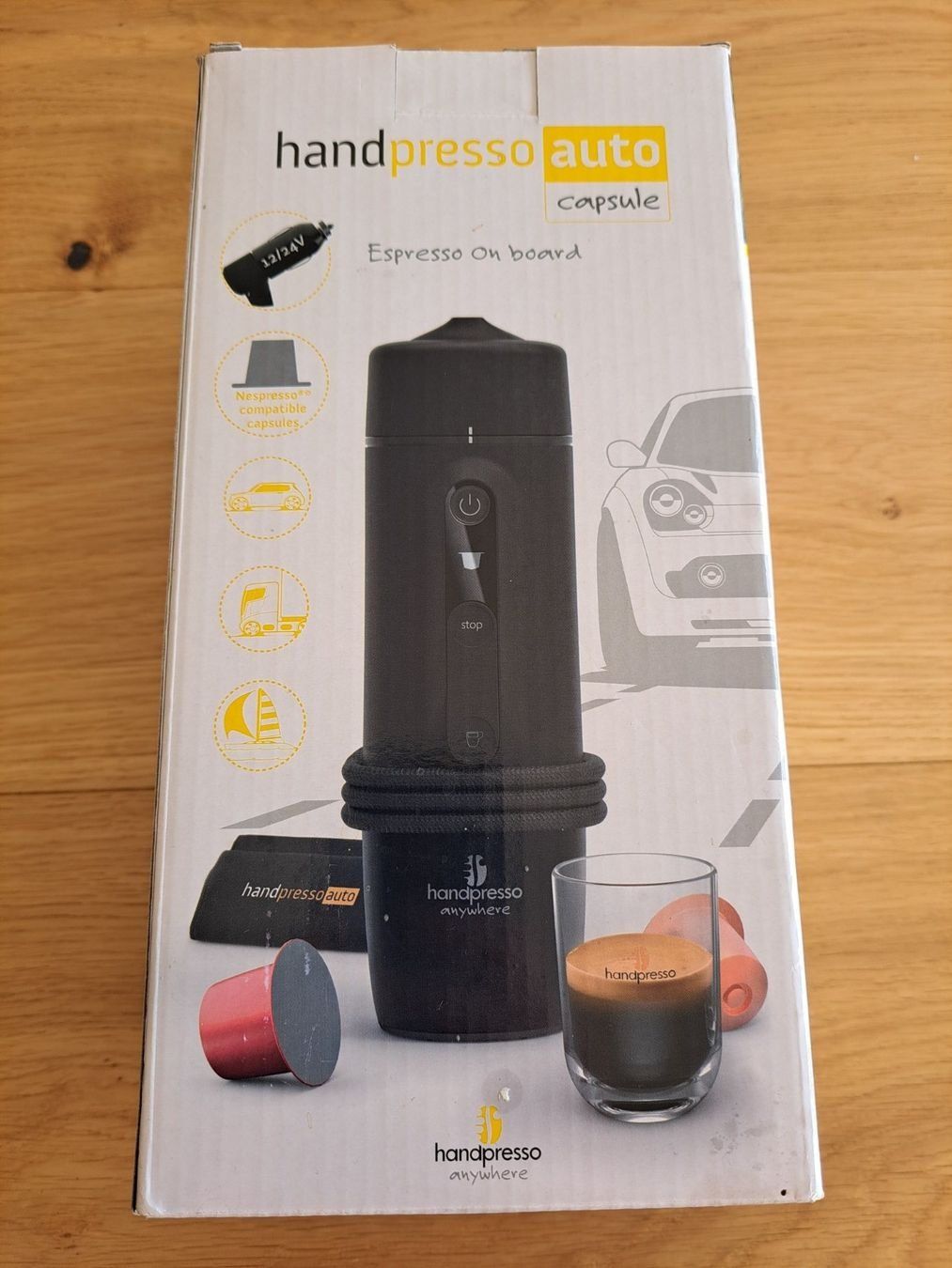 Handpresso Macchine per caffè & Macchine per espresso: Handpresse Auto Kaffeemaschine Espressomaschine - VERSAND – Usato da Innerferrera venduto da tic_p7qd