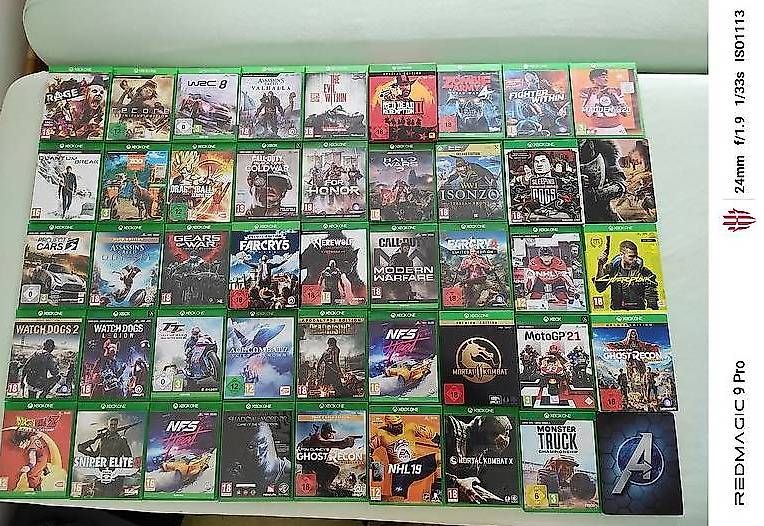 Microsoft Jeux: 174 XBOX ONE GAMES(SAMMLUNG-EINZELVERKAUF) – D'occasion à Wil SG par spo_j2pp 2