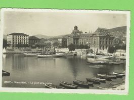 Neuchâtel, Le port et la poste