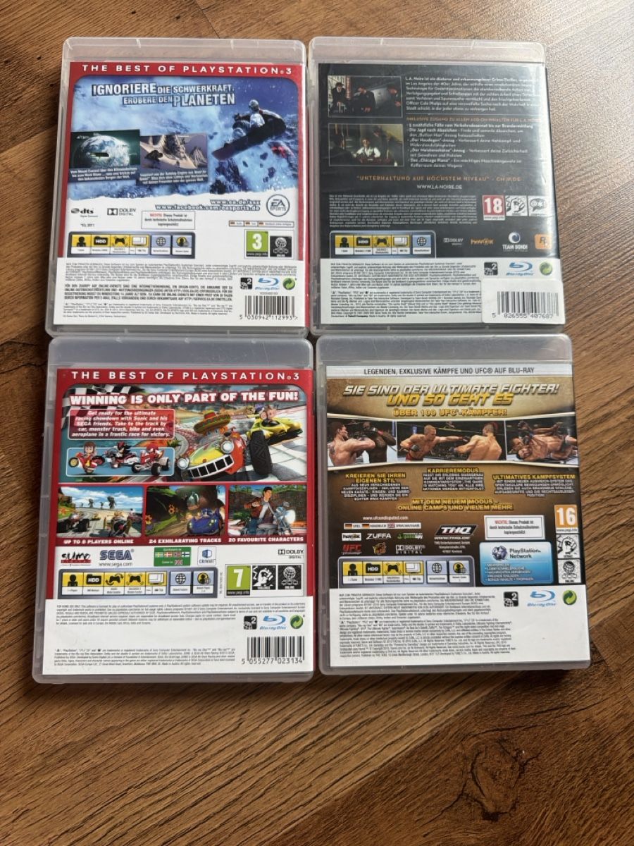 Sony Jeux: 4x PS3 Spiele – D'occasion à Bülach par cro91 1