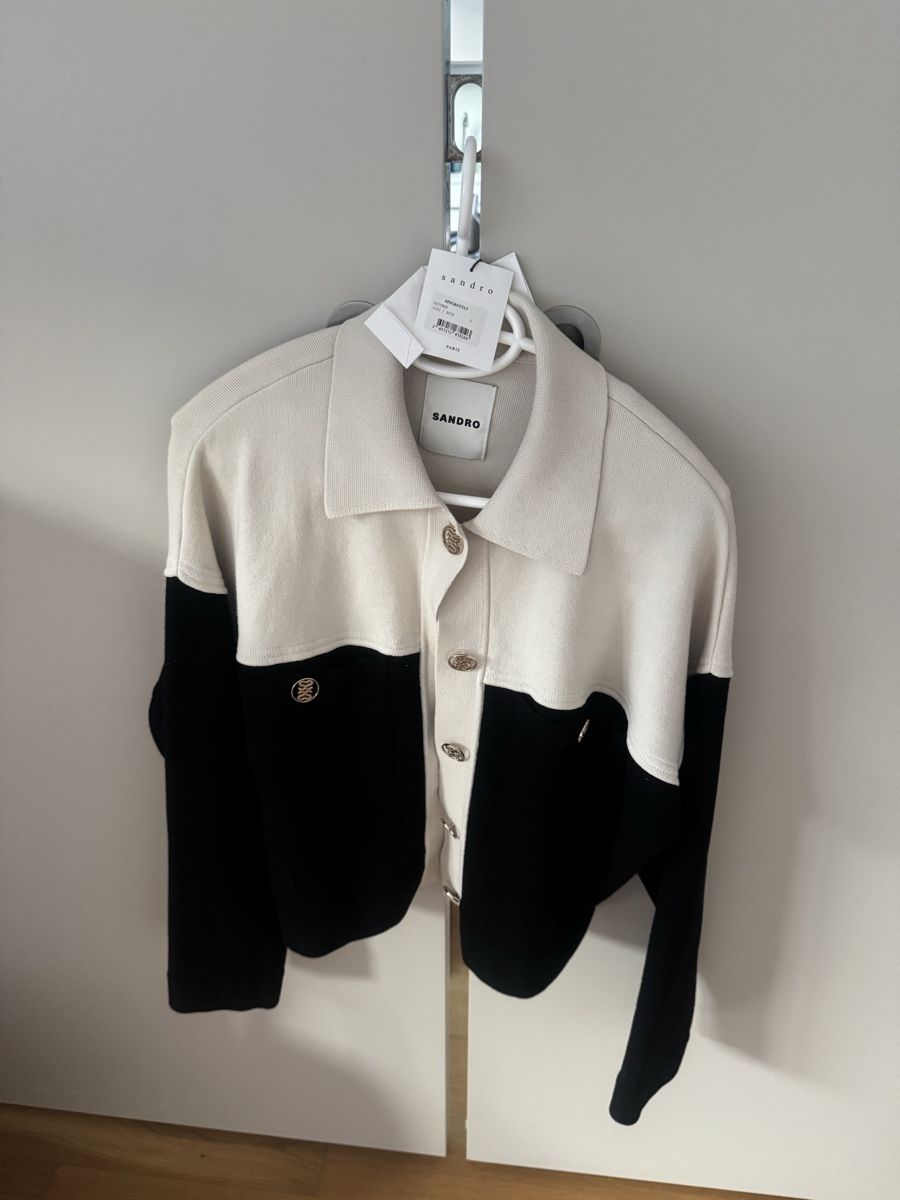 Sandro Jacken: Sandro Baumwollstrickjacke 58 cm lang – Gebraucht aus Zürich von LuxuryJewellery 6