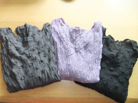 3 lässige Blusen One Size