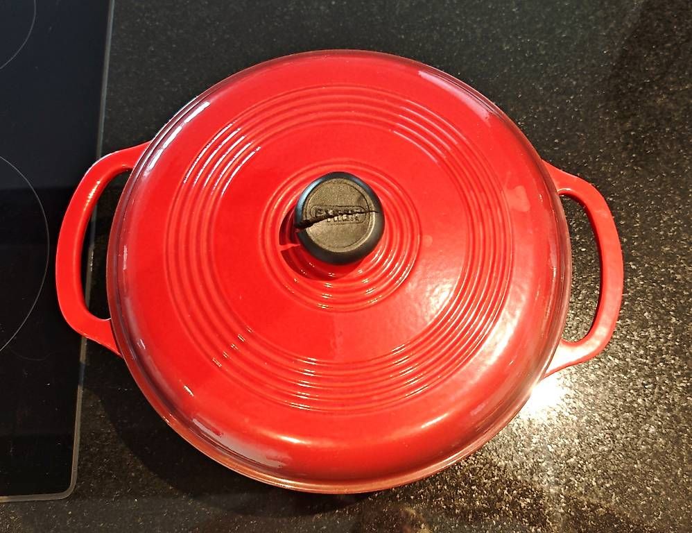 Pyrex Pentole: Pyrex Bräter Gusseisen – Usato da Staufen venduto da mel_q6xh 1