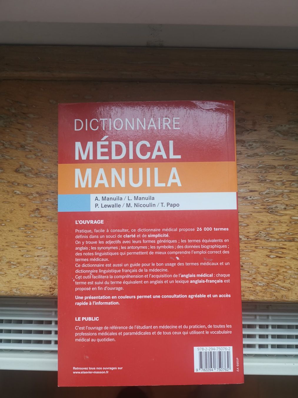 Libri: Livre de santé /médecine – Usato da La Corbaz venduto da Emma22cj