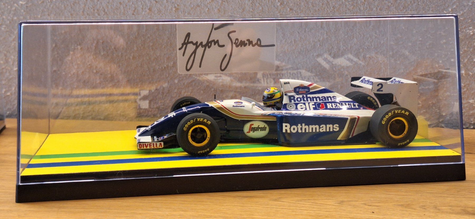Combinaison De Course Kart Ayrton Senna Rothmans 1994 - Brodée, Toutes