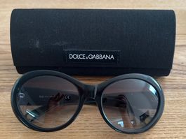 Sonnenbrille Dolce & Gabbana schwarz mit Etui