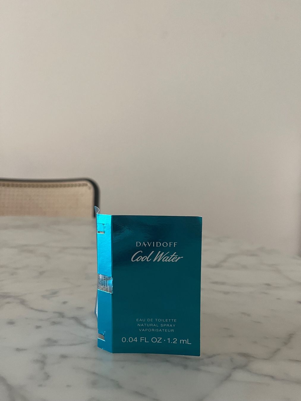 Davidoff Profumi & Eau de Toilette: Davidoff Cool Water Eau de Toilette Sample – Nuovo e nell'imballaggio originale da Wetzikon ZH venduto da MW.S