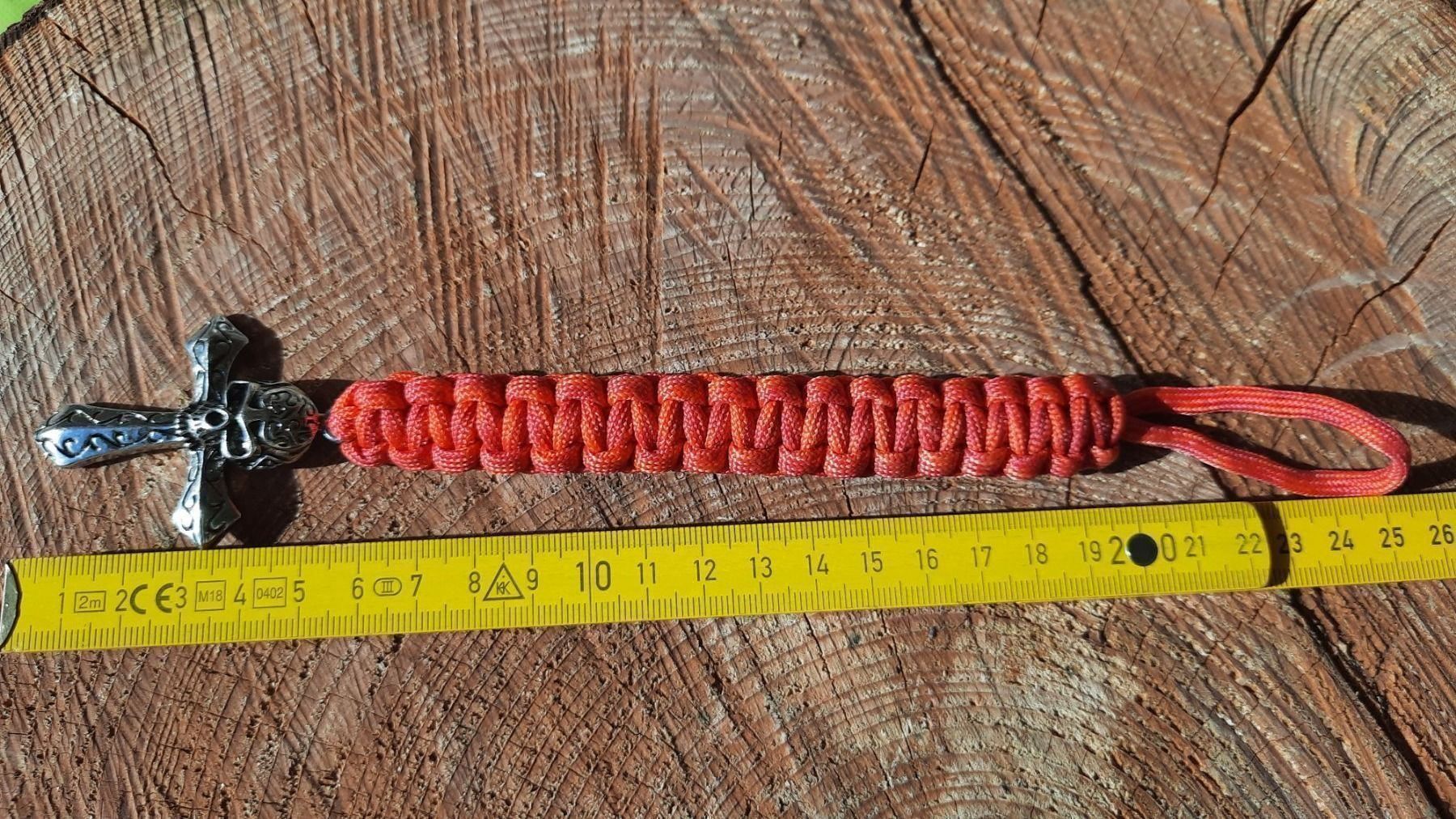 Bracciali & Braccialetti: Paracord Armband L Skull Handmade – Nuovo e nell'imballaggio originale da Walenstadt venduto da emynmuil1 1