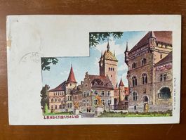 AK Landesmuseum in Zürich 1900