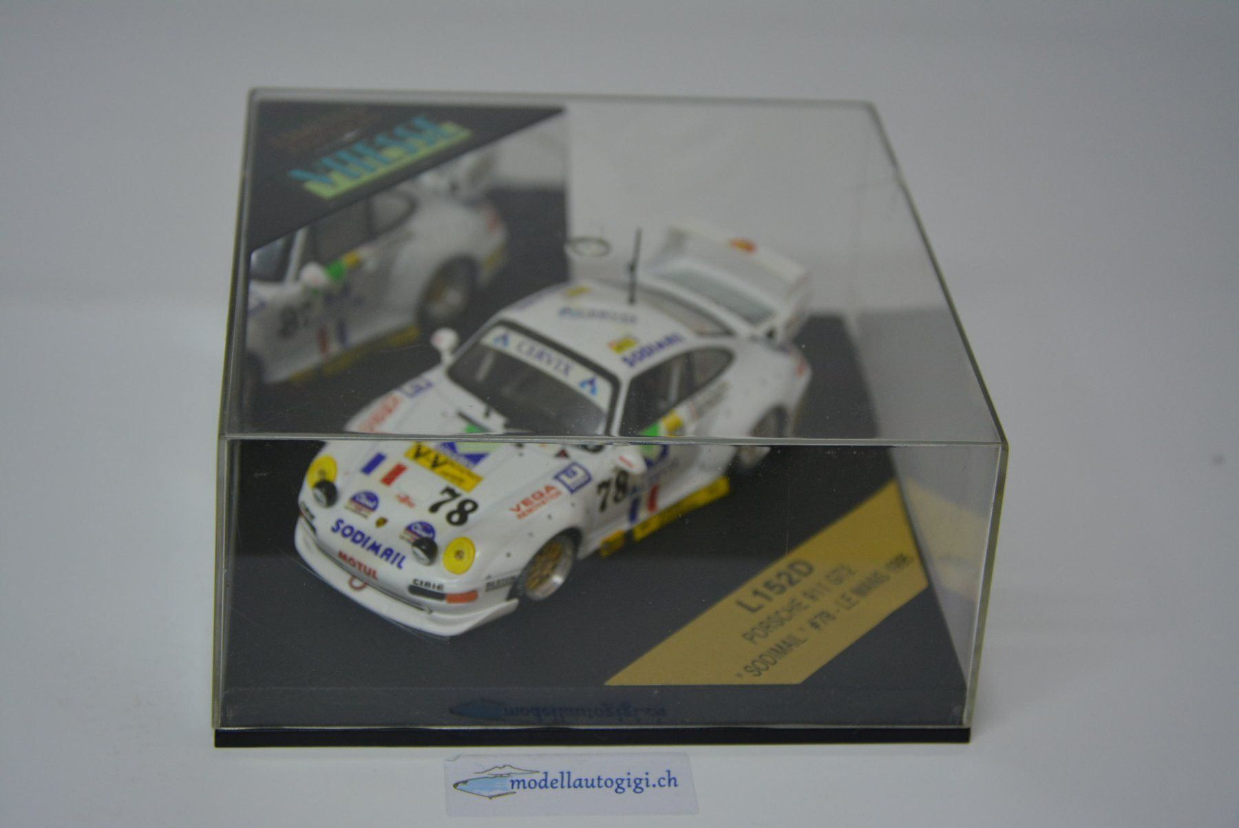 Porsche Modellini d'auto: Porsche 911 GT2 ,  Le Mans 1995 , 1:43 – Nuovo (secondo la descrizione) da Goldach venduto da Feivel9