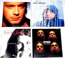 4CD's - Marco Masini, Jack Johnson, Laura Pausini, Orishas