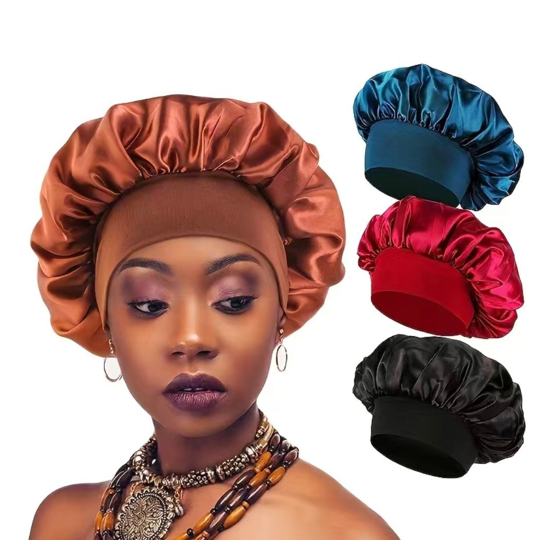 Haarschmuck: Elastisches Haarband aus Satin in schwarz – Neu und originalverpackt aus Oberegg von Alepokemon