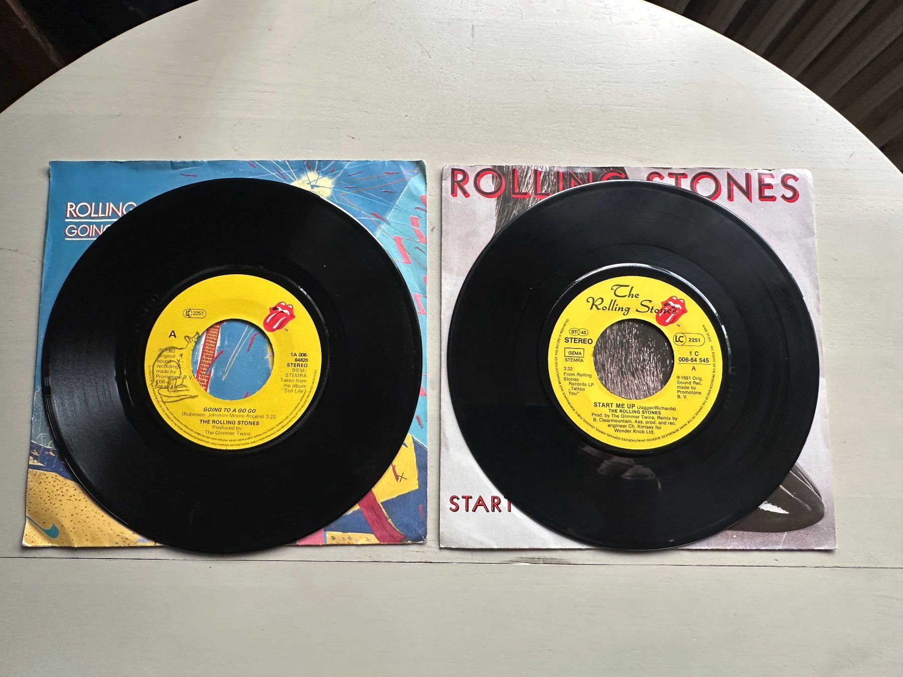 ROLLING STONES tolle Start me up Going to a Single Kult Top (Gebraucht ...
