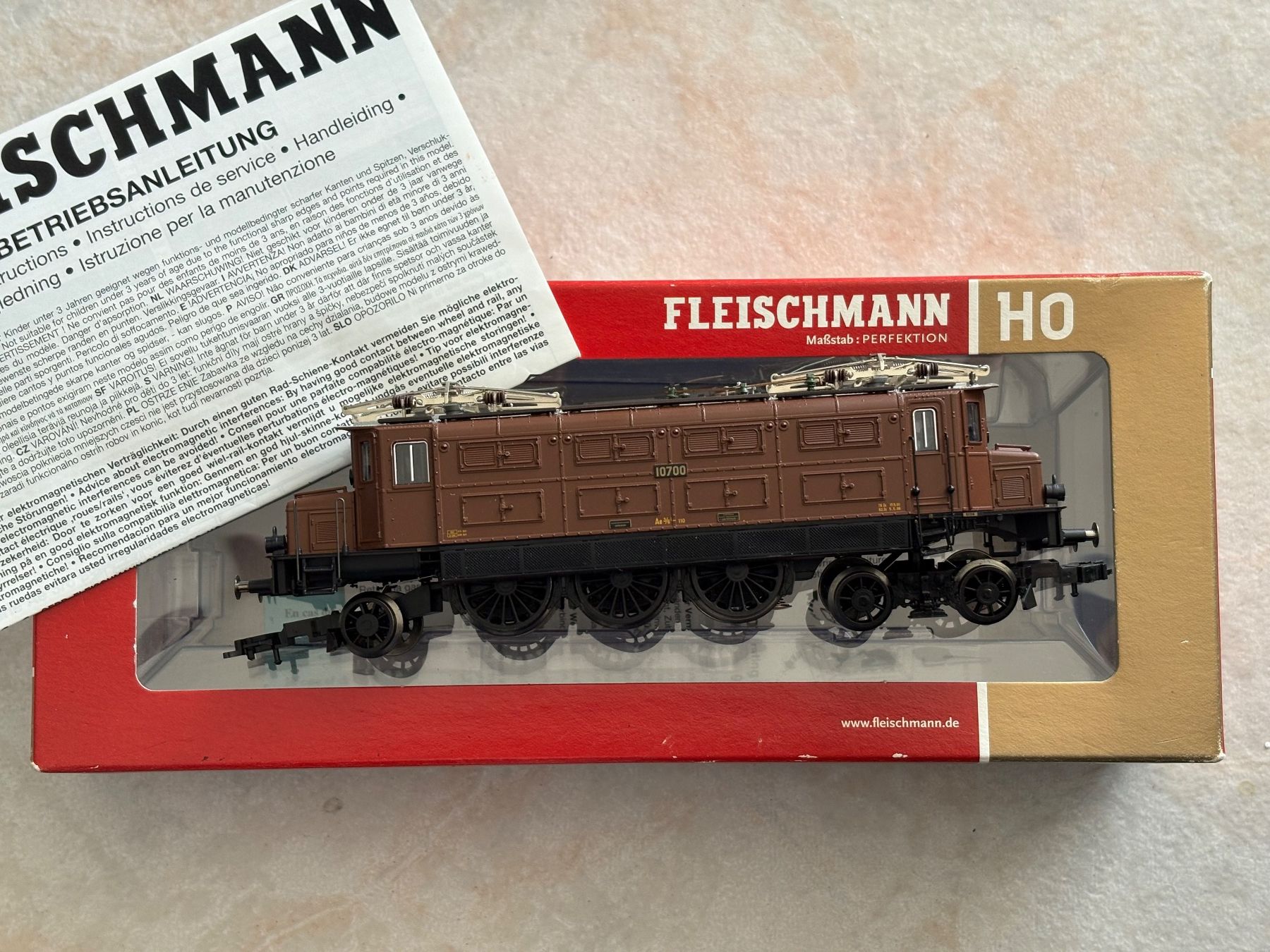 Fleischmann Modellini di ferrovie: Fleischmann 434501 Ae 3/6 SBB Digital – Nuovo (secondo la descrizione) da Hauterive NE venduto da eriamch 2