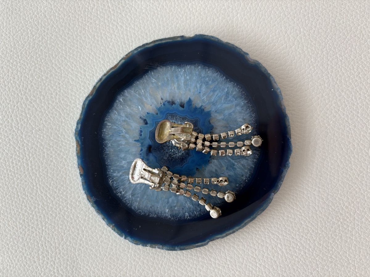 Orecchini pendenti & Orecchini a lobo: vintage crystal clips – Usato da Lausanne venduto da oyu_hgg5 4