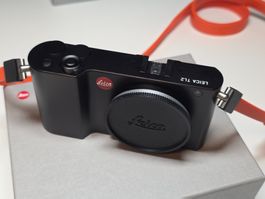 Leica TL2 Systemkamera schwarz mit Tragriemen, OVP, Zubehör