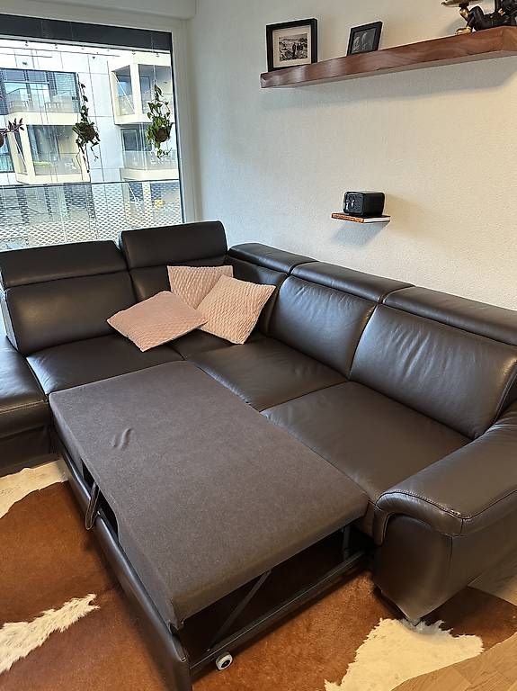 Divani: Sofa (Leder Schlafsofa) – Usato da Glattpark(Opfikon) venduto da teo_8668 3