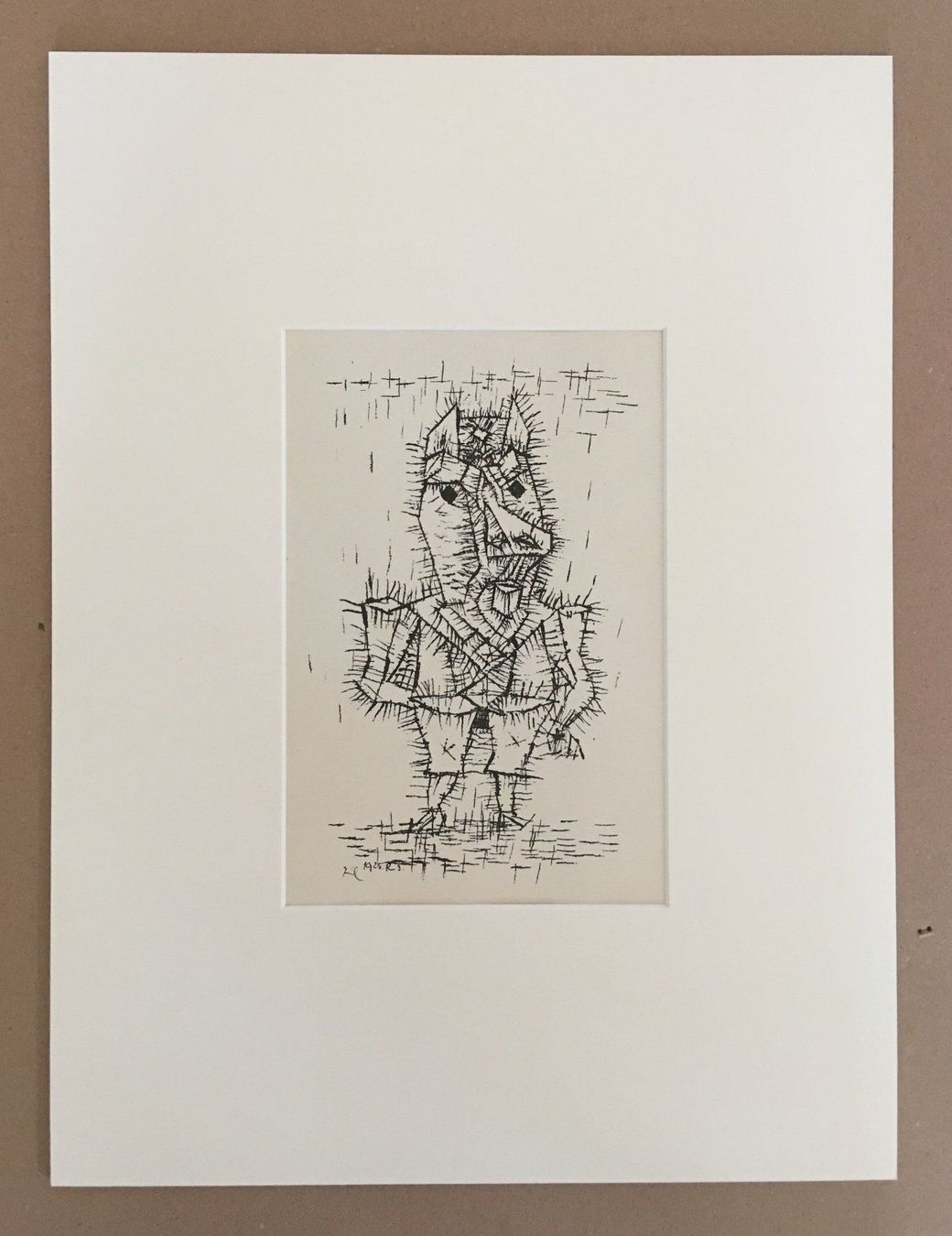 Grafica & Litografie: Paul Klee   "Der Esel"  DRUCK – Usato da Nennigkofen venduto da juhit 1